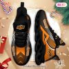 Oklahoma State Cowboys NCAA Orange Mix Pattern Max Soul Shoes