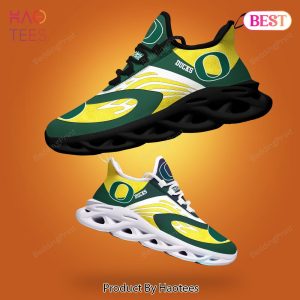 Oregon Ducks NCAA Green Mix Gold Max Soul Shoes