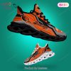 Oregon State Beavers NCAA Hot Orange Color Max Soul Shoes