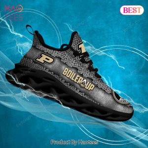Purdue Boilermakers NCAA Hot Trend Black Color Max Soul Shoes