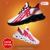 San Diego Padres MLB Light Flashes Design Trending Black Color Max Soul Shoes