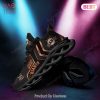 San Francisco 49ers Triangle Custom Name Black Red Max Soul Shoes