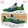 Seattle Seahawks NFL Custom Name Blue Green Max Soul Shoes