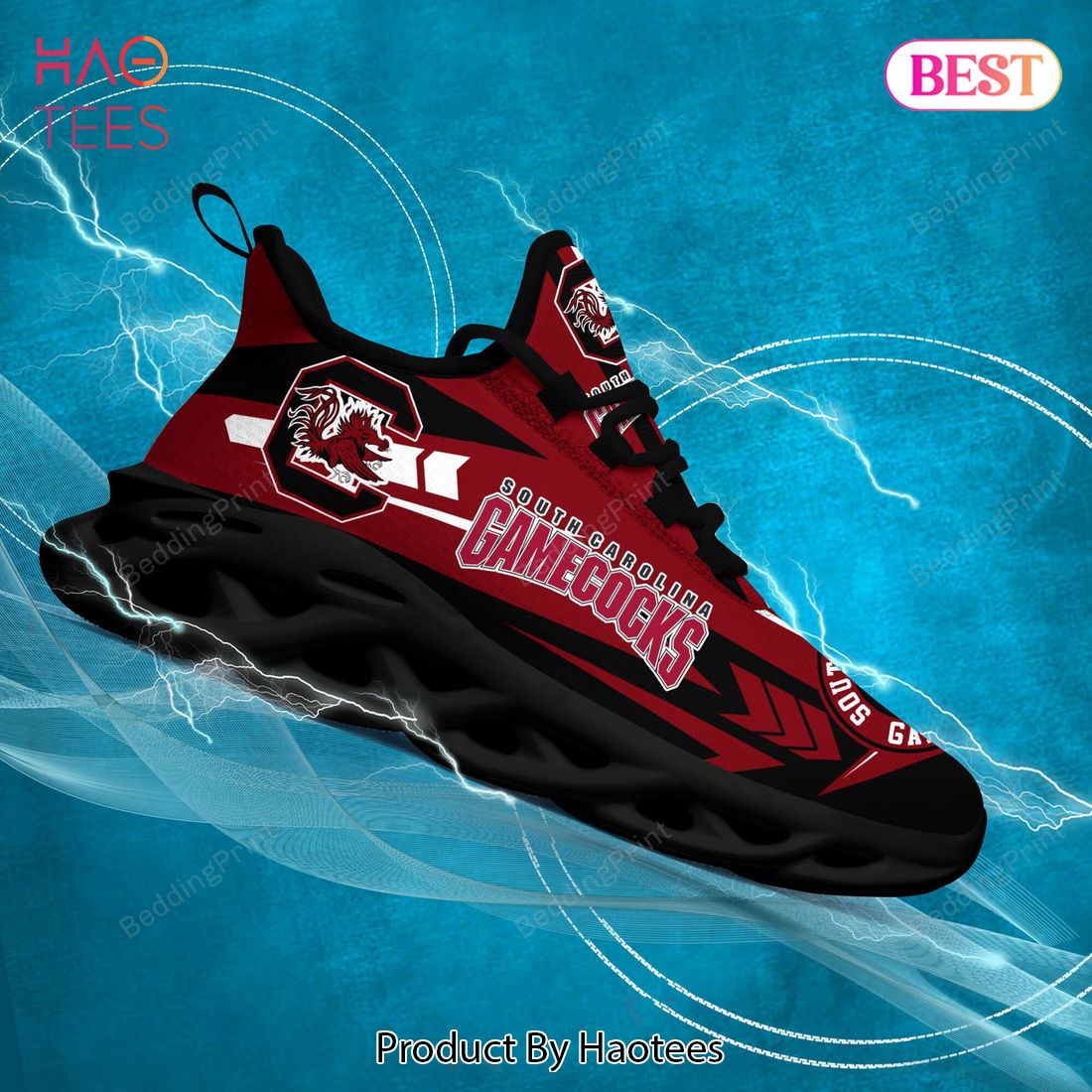 South Carolina Gamecocks NCAA Hot Trend Red Color Max Soul Shoes