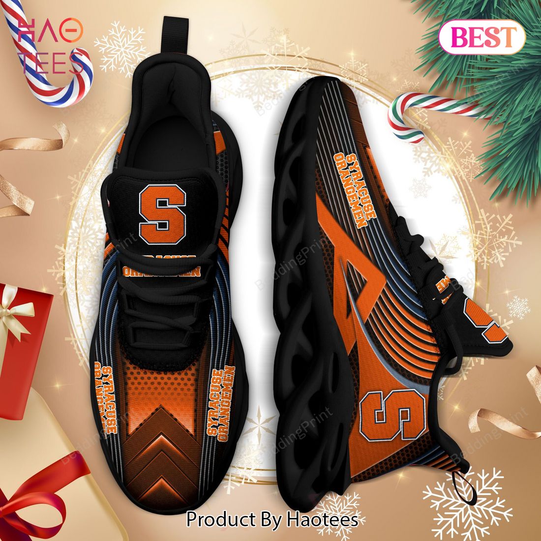 Syracuse Orange NCAA Hot Orange Color Max Soul Shoes Syracuse Orange NCAA Hot Orange Color Max Soul Shoes