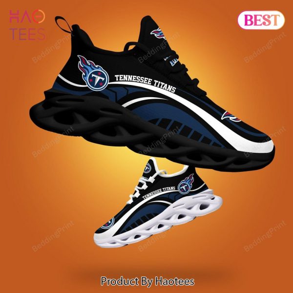 Tennessee Titans NFL Black Blue Color Max Soul Shoes