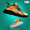 Tennessee Volunteers NCAA Gold Color Max Soul Shoes