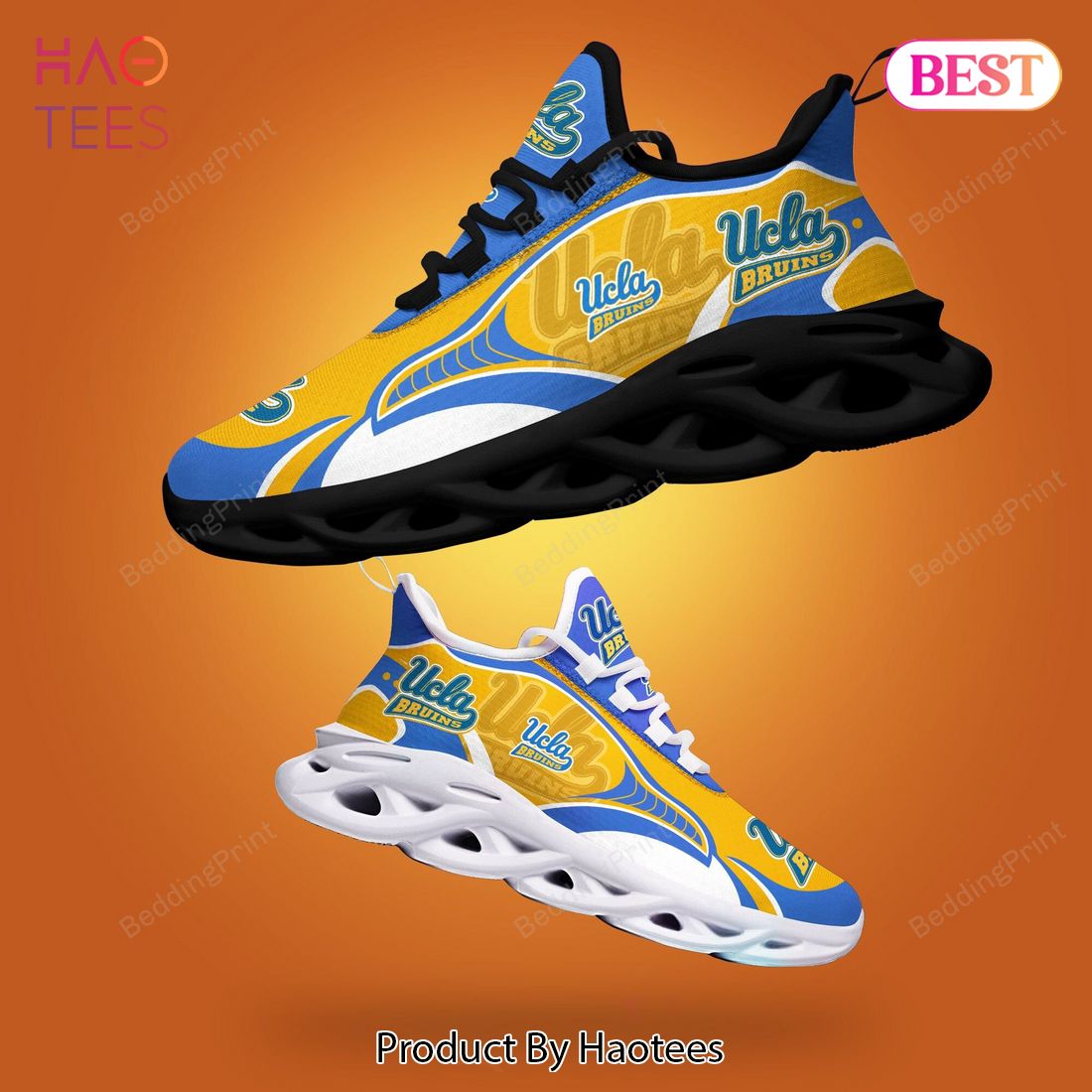 UCLA Bruins NCAA Blue Mix Gold Max Soul Shoes UCLA Bruins NCAA Blue Mix Gold Max Soul Shoes