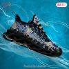 Utah State Aggies NCAA Blue Grey Color Max Soul Shoes
