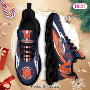 Virginia Cavaliers NCAA Blue Mix Orange Max Soul Shoes