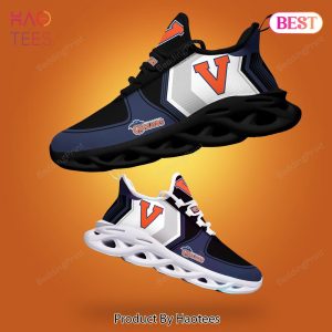 Virginia Cavaliers NCAA White Mix Blue Max Soul Shoes