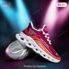 Virginia Tech Hokies NCAA Pink Mix Orange Max Soul Shoes