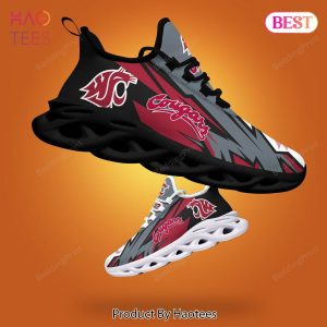 Washington State Cougars NCAA Red Mix Grey Max Soul Shoes