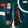 West Virginia Mountaineers NCAA Black Blue Gold Max Soul Shoes