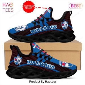 Western Bulldogs AFL Black Mix Blue Max Soul Shoes