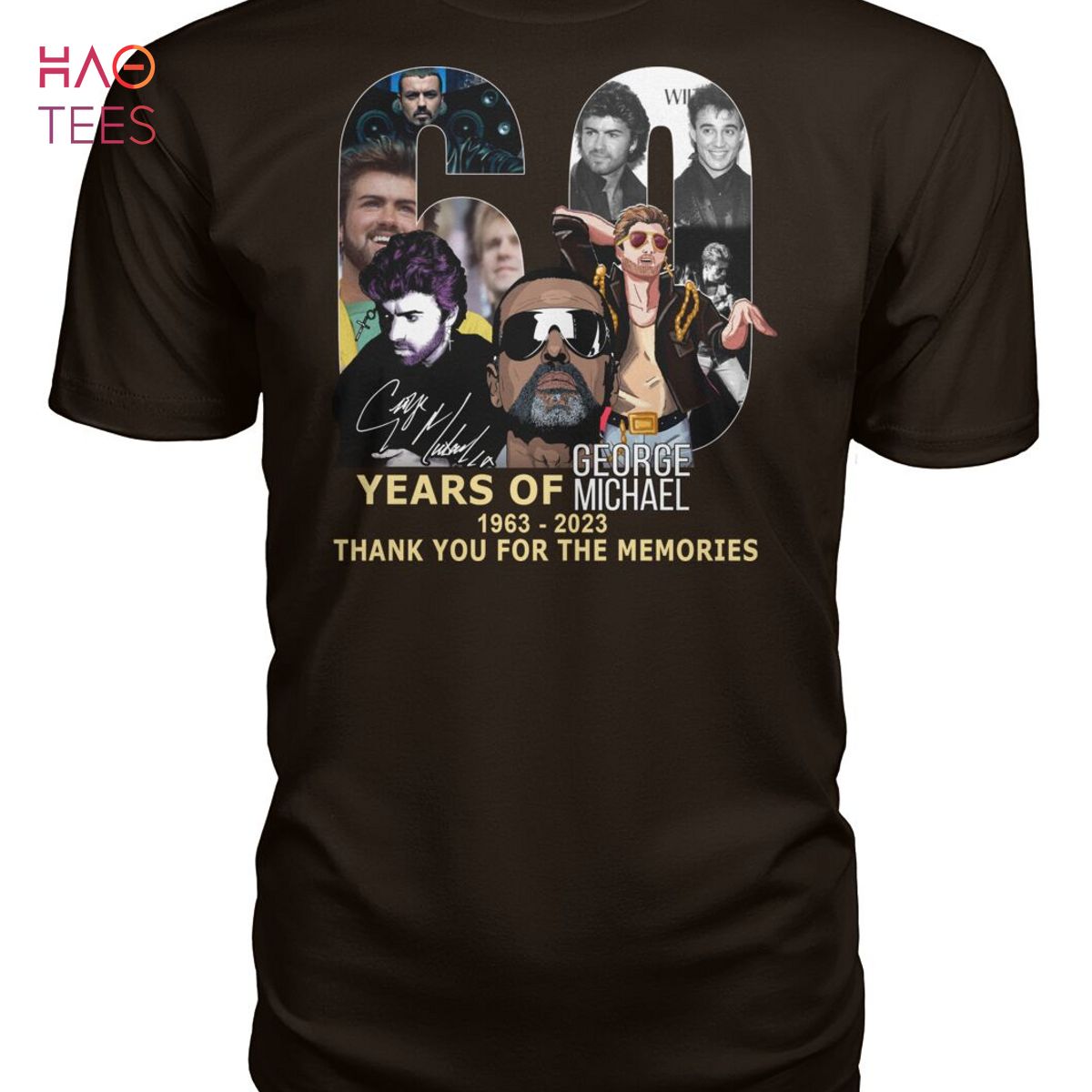 60 Years Of 1963 2023 George Michael Thank You For The Memories T Shirt Unisex T Shirt 60 Years Of 1963 2023 George Michael Thank You For The Memories T Shirt Unisex T Shirt