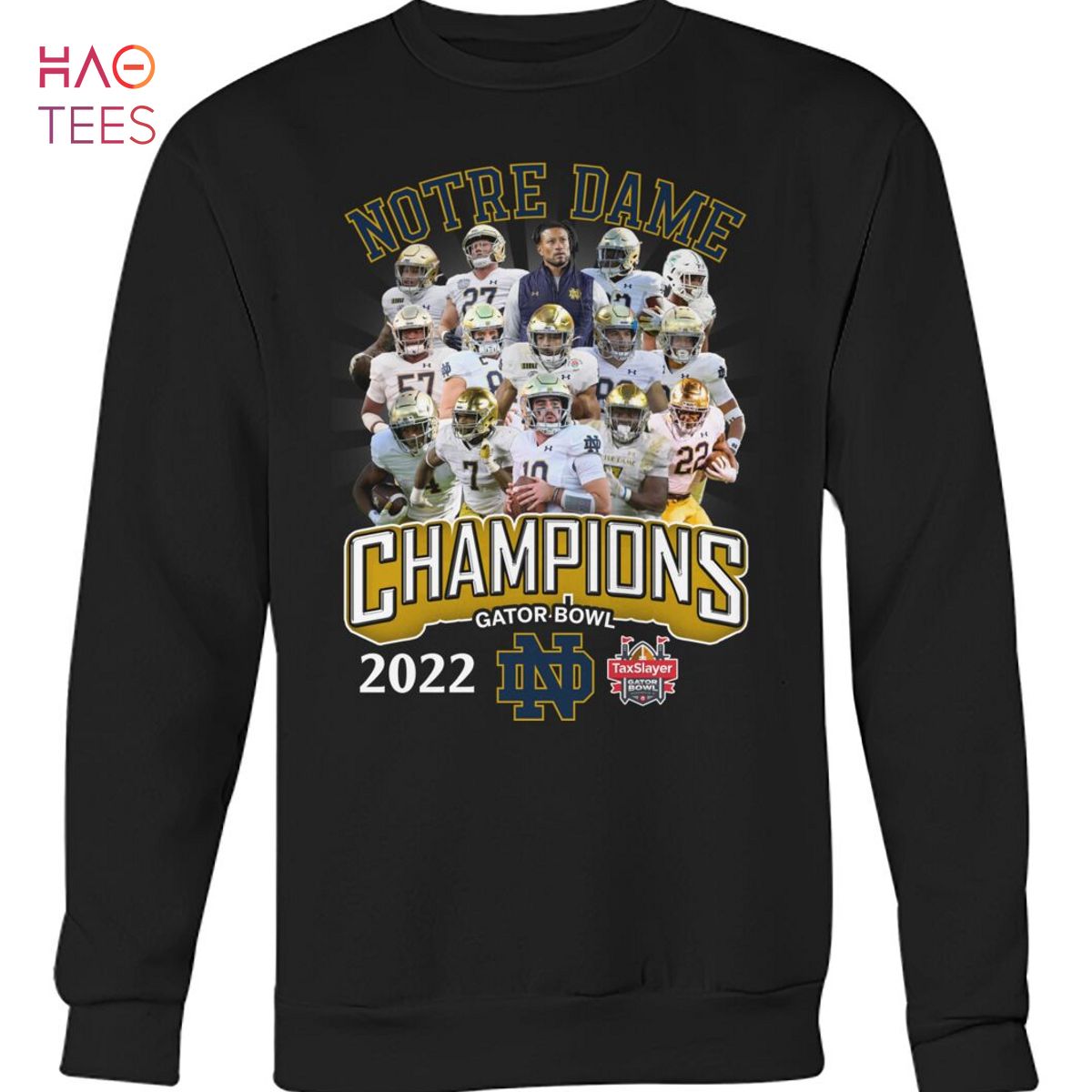 Notre Dame Fighting Irish 2022 Gator Bowl Champions 2022 shirt