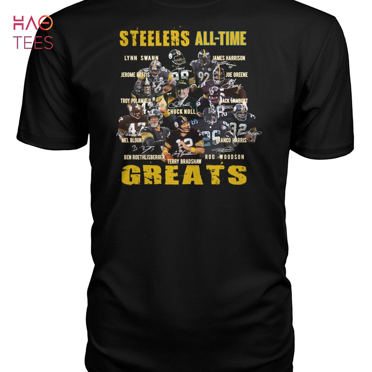 Steelers All Time Greats T Shirt Unisex T Shirt Steelers All Time Greats T Shirt Unisex T Shirt