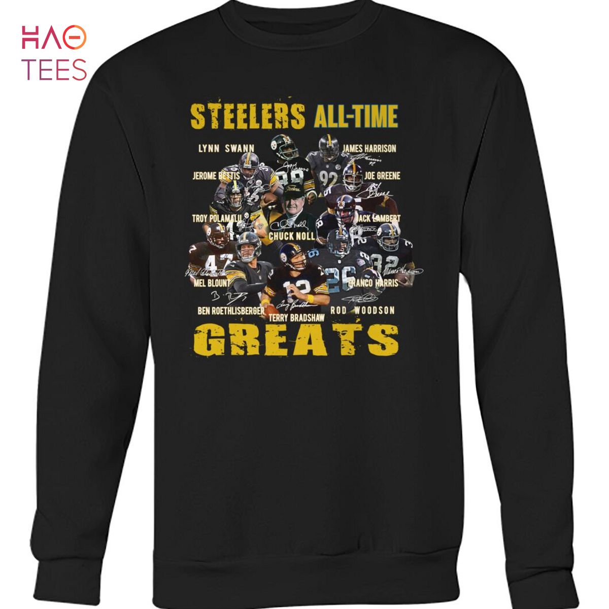 Steelers All Time Greats T Shirt Unisex T Shirt Steelers All Time Greats T Shirt Unisex T Shirt