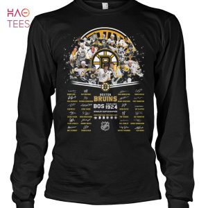 Boston Bruins Bos 1924 Stanley Cup Champion T Shirt Unisex T Shirt