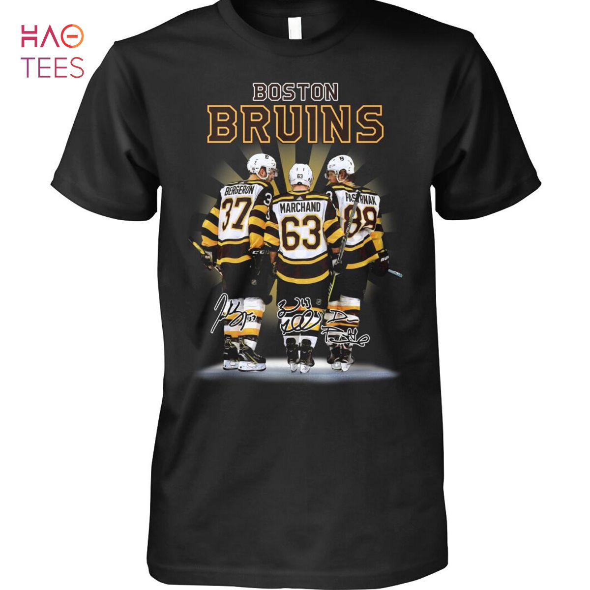 NHL Boston Bruins Hibiscus Beach Premium T-Shirt
