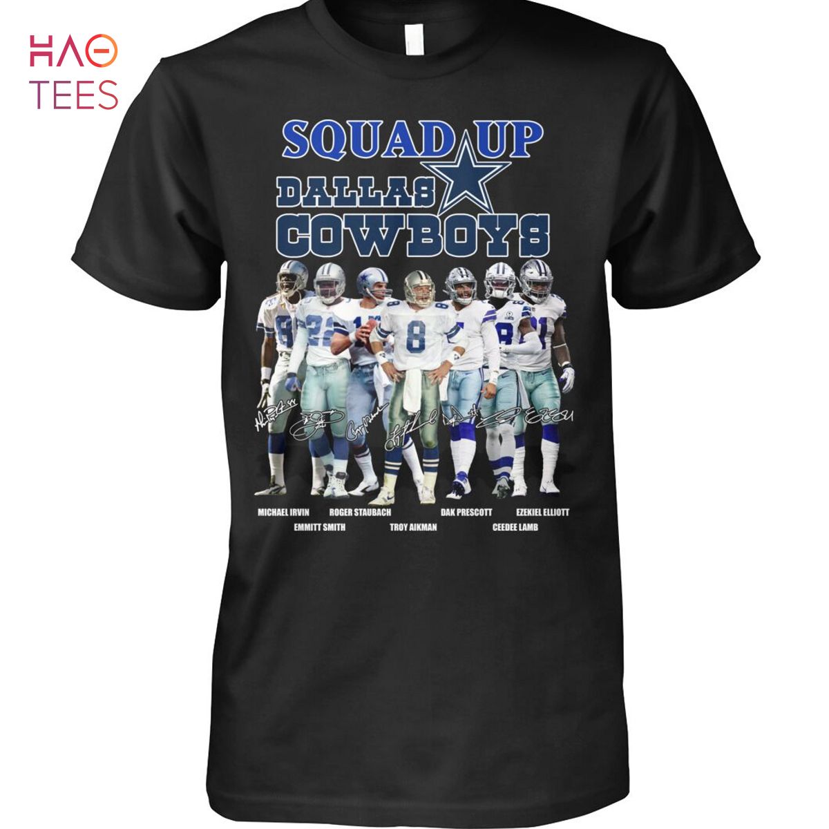 Squad Up Dallas Cowboys T Shirt Unisex T Shirt