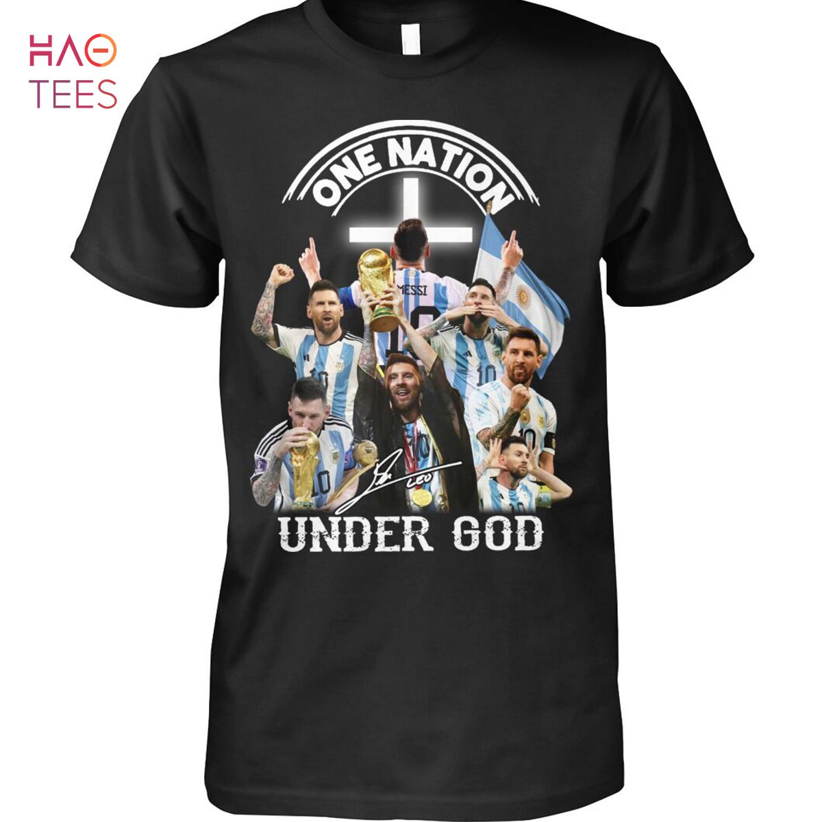 Lionel Messi One Nation Under God T Shirt Unisex T Shirt Lionel Messi One Nation Under God T Shirt Unisex T Shirt