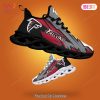 Atlanta Falcons NFL Bkack Red Max Soul Shoes Atlanta Falcons NFL Bkack Red Max Soul Shoes