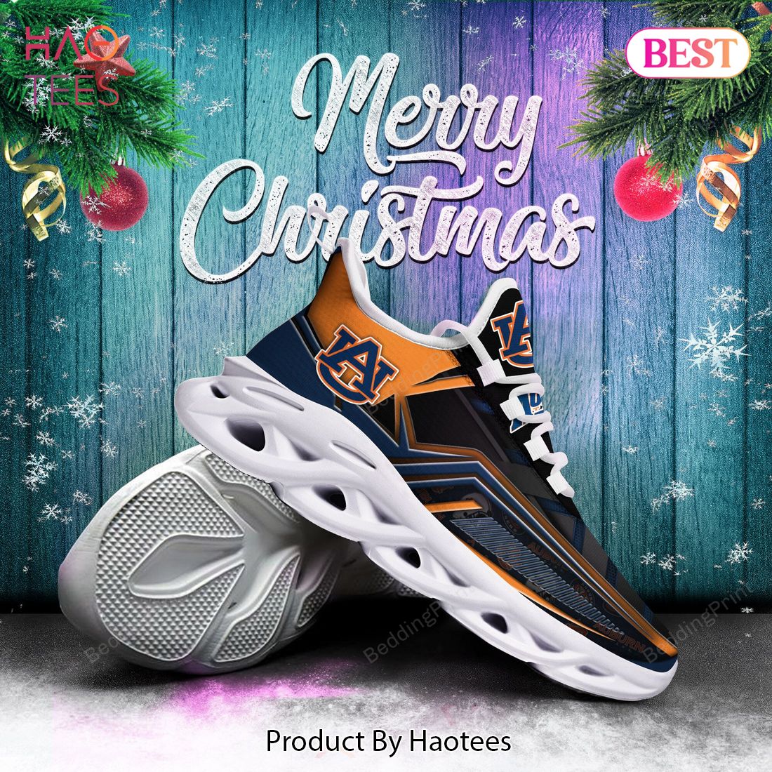 Auburn Tigers NCAA Blue Gold Max Soul Shoes Auburn Tigers NCAA Blue Gold Max Soul Shoes
