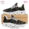 Baltimore Ravens Custom Name Violet Mix Gold Max Soul Shoes