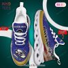 Baltimore Ravens NFL Black Mix Violet Max Soul Shoes