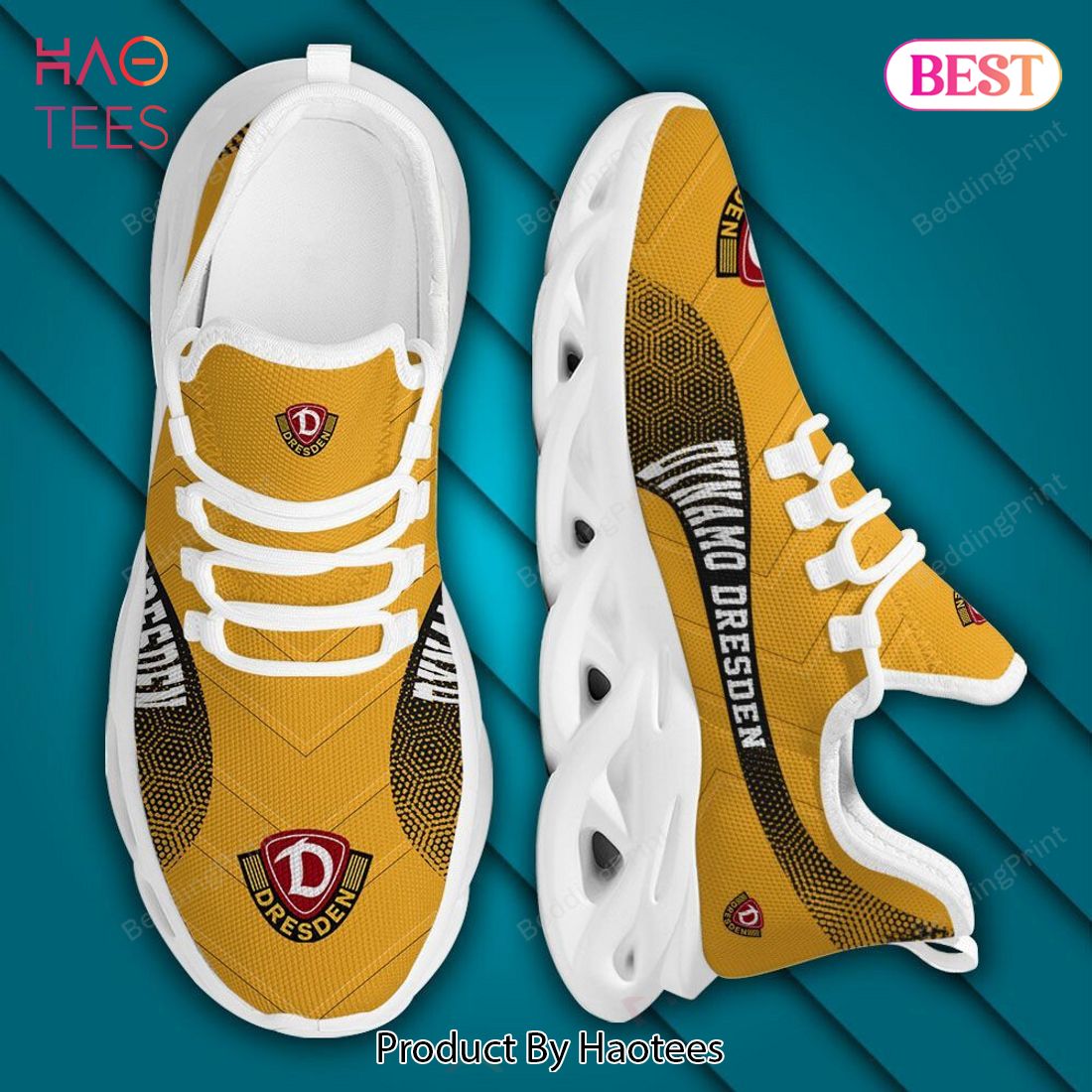 Bundesliga Dynamo Dresden White Mix Gold Max Soul Shoes Bundesliga Dynamo Dresden White Mix Gold Max Soul Shoes
