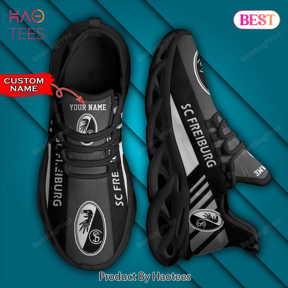 Bundesliga SC Freiburg Personalized Custom Name Max Soul Shoes - YT61 Bundesliga SC Freiburg Personalized Custom Name Max Soul Shoes - YT61