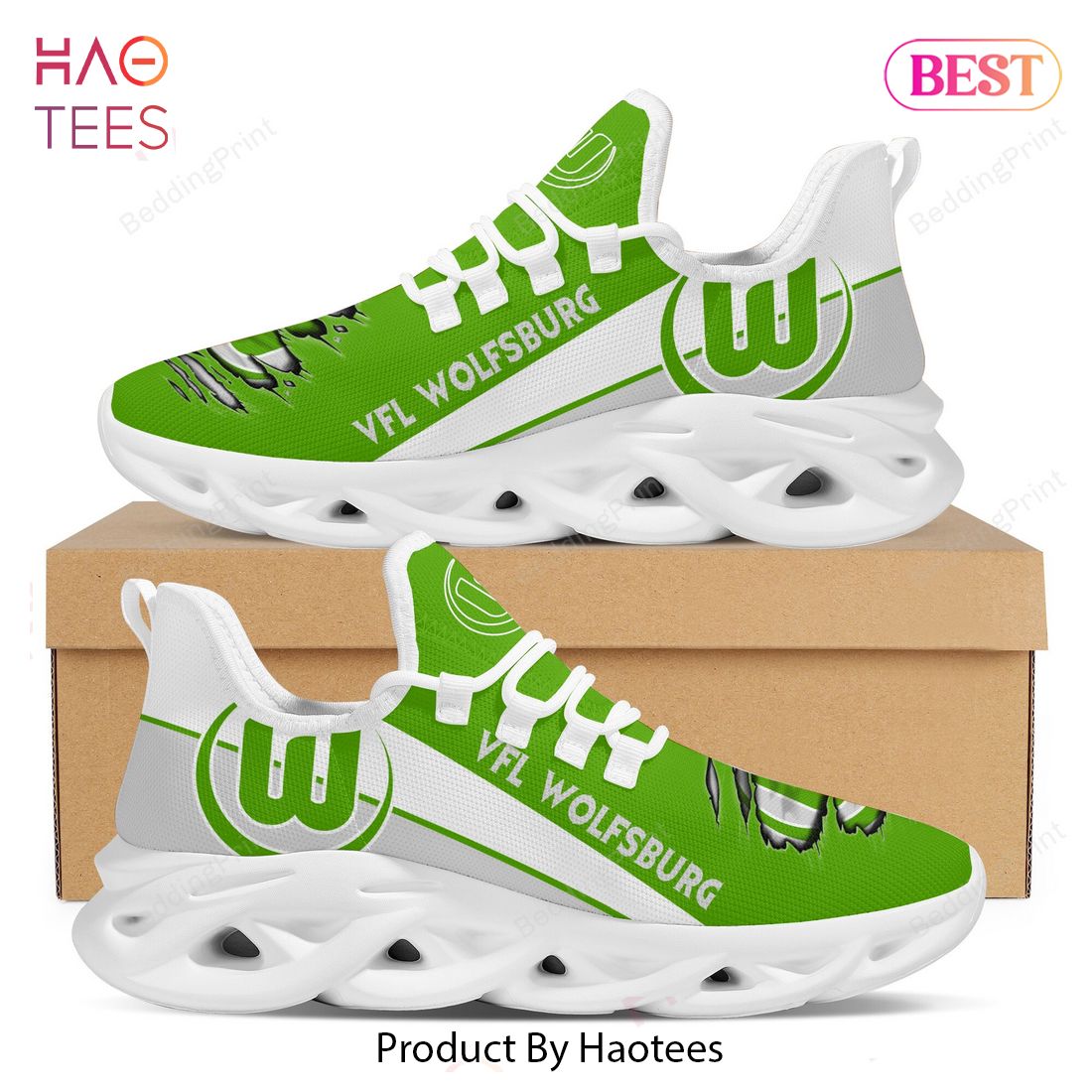 Bundesliga VfL Wolfsburg White Mix Green Max Soul Shoes Bundesliga VfL Wolfsburg White Mix Green Max Soul Shoes