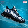 BYU Cougars NCAA Blue Black Max Soul Shoes