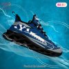 BYU Cougars NCAA Blue Flower Max Soul Shoes