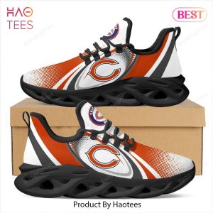 Chicago Bears NFL White Mix Orange Max Soul Shoes