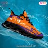 Clemson Tigers NCAA Hot Black Orange Max Soul Shoes Clemson Tigers NCAA Hot Black Orange Max Soul Shoes