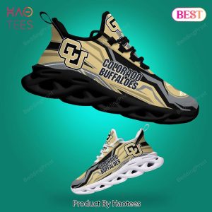 Colorado Buffaloes NCAA Grey Mix Gold  Max Soul Shoes