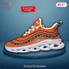 Denver Broncos NFL Orange Mix Blue Max Soul Shoes Denver Broncos NFL Orange Mix Blue Max Soul Shoes