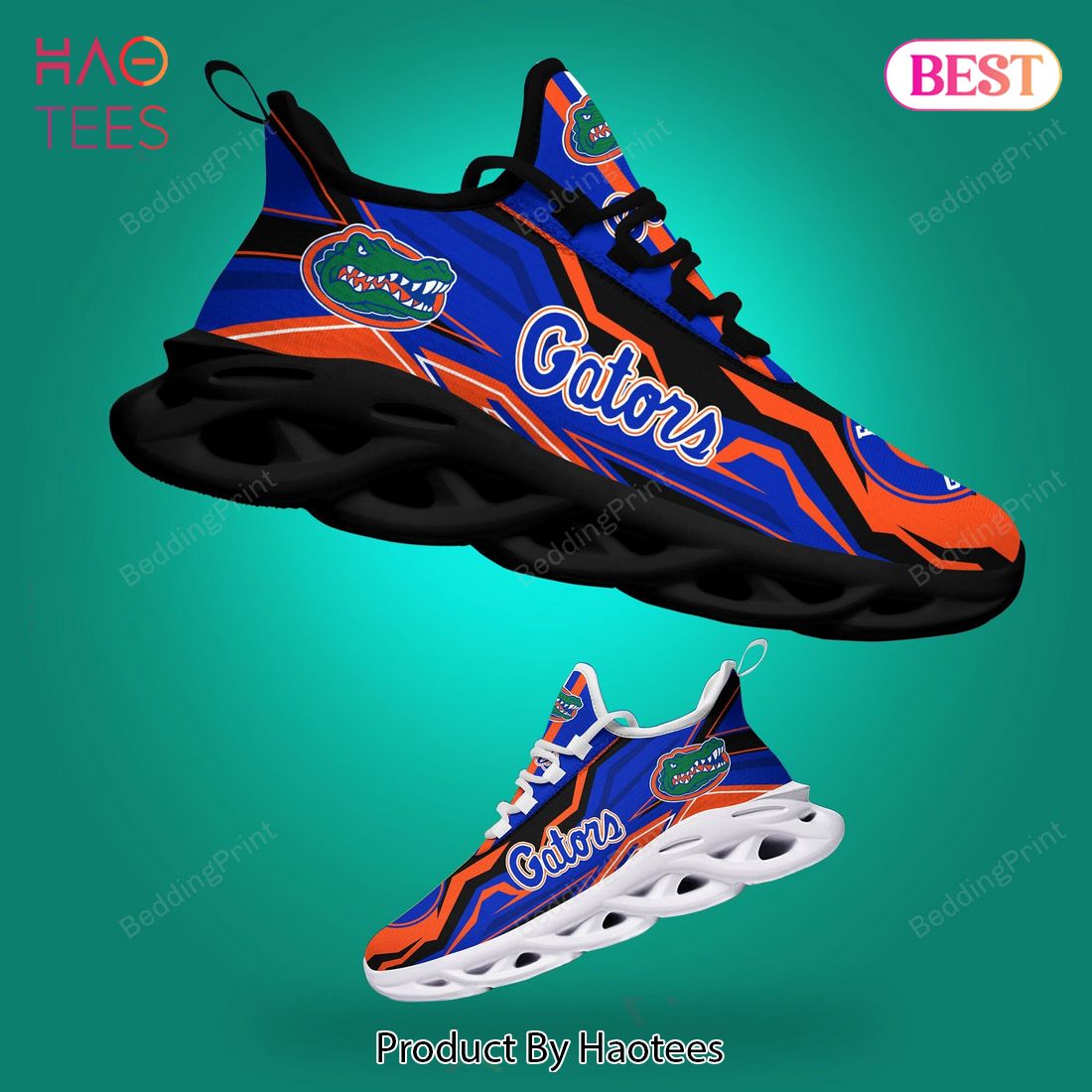 Florida Gators NCAA Hot Blue Mix Orange Max Soul Shoes