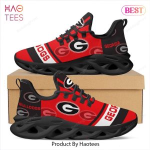 Georgia Bulldogs NCAA Red Mix Black Max Soul Shoes