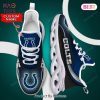 Indianapolis Colts NFL Blue Mix Grey Max Soul Shoes Indianapolis Colts NFL Blue Mix Grey Max Soul Shoes