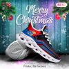 Kansas Jayhawks NCAA Red Blue Flower Max Soul Shoes