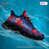Kansas Jayhawks NCAA Red Black Blue Max Soul Shoes