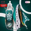 Miami Dolphins NFL Blue Mix Black Max Soul Shoes