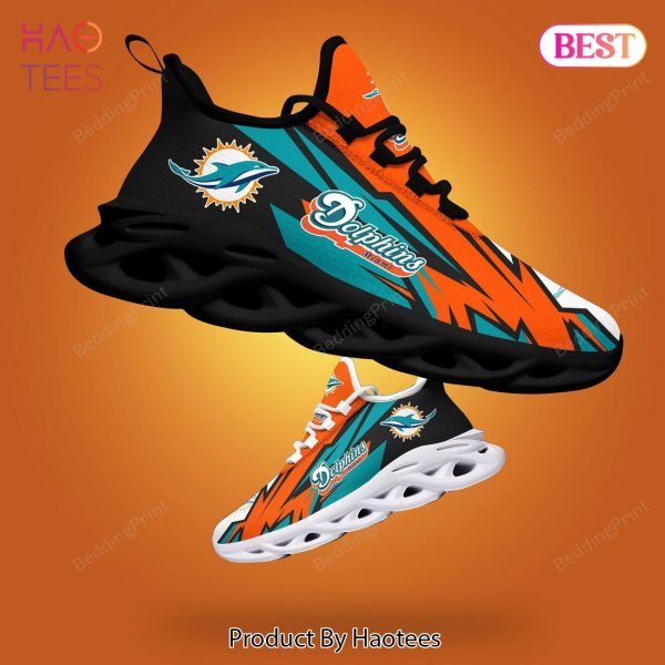 Miami Dolphins NFL Blue Mix Orange Max Soul Shoes