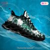 Michigan State Spartans NCAA Black Mix Green Max Soul Shoes