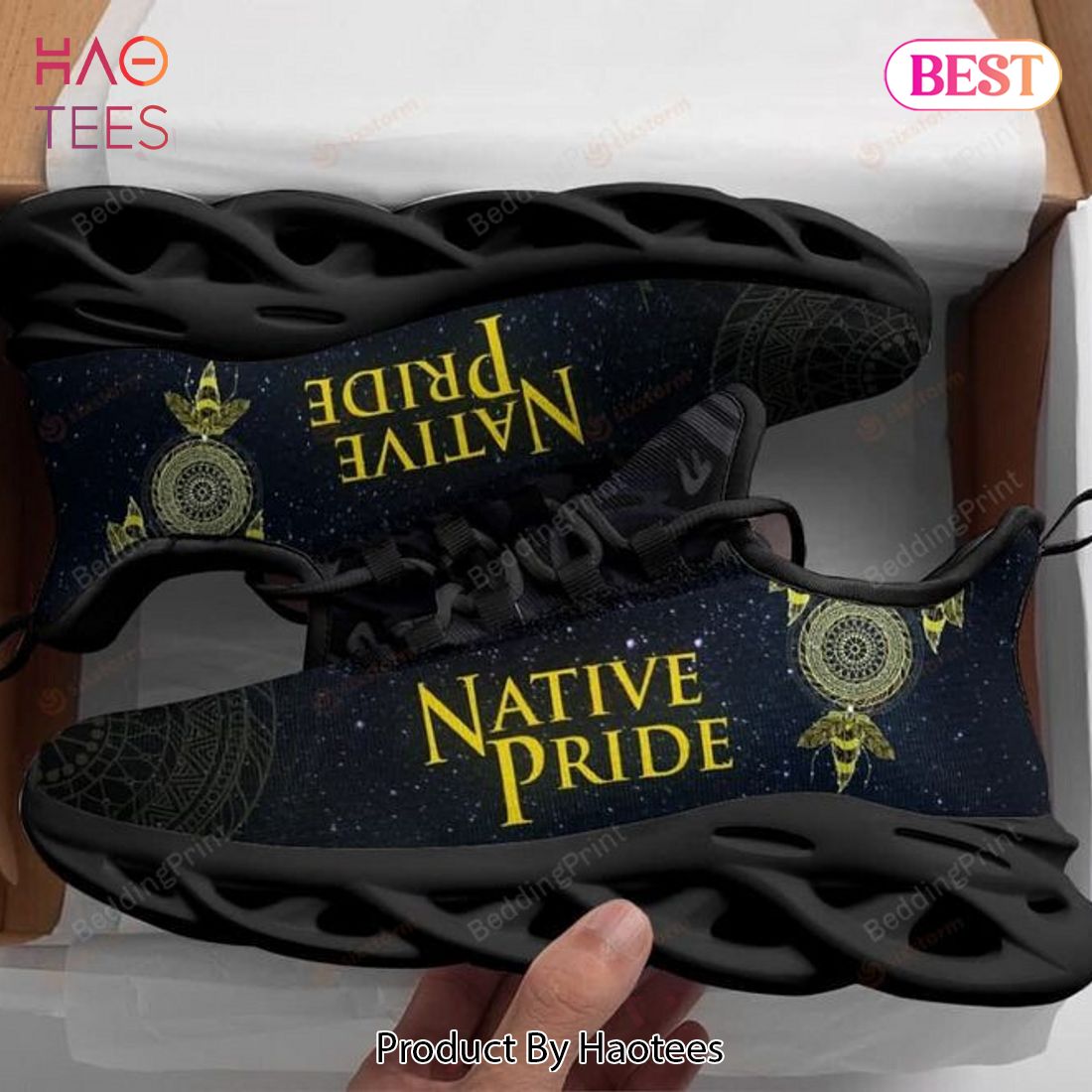 Native American Blue Mix Gold Max Soul Shoes
