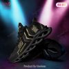 Navy Midshipmen NCAA Black Brown Max Soul Shoes